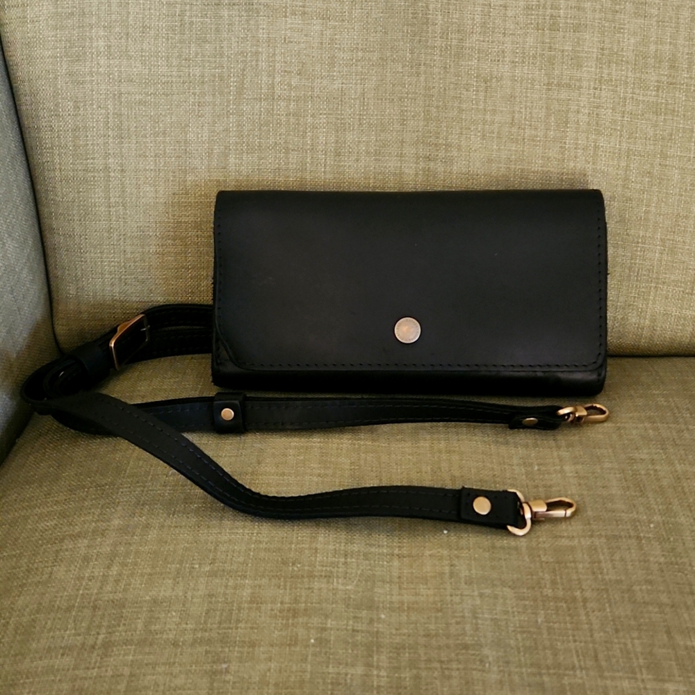 Portland Leather Deluxe Accordion Purse